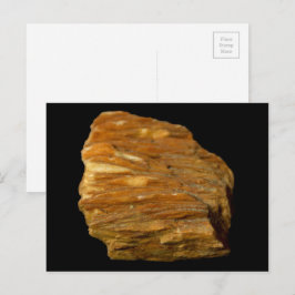 Postal Fotografía de la naturaleza de la Roca Mineral de 