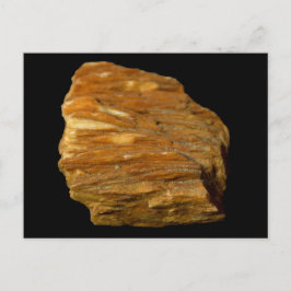 Postal Fotografía de la naturaleza de la Roca Mineral de