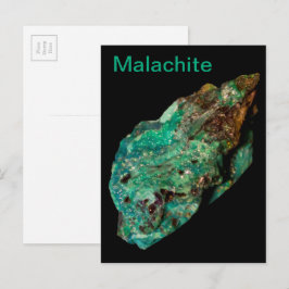 Postal Fotografía de la Naturaleza de la Roca Mineral Ver