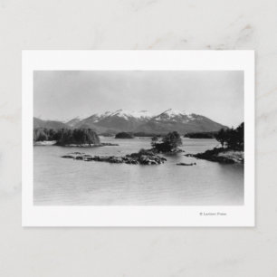 Postal Fotografía de las Pirámides en Sitka, Alaska