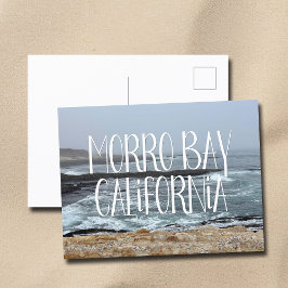 Postal Fotografía de Morro Bay California Ocean Waves