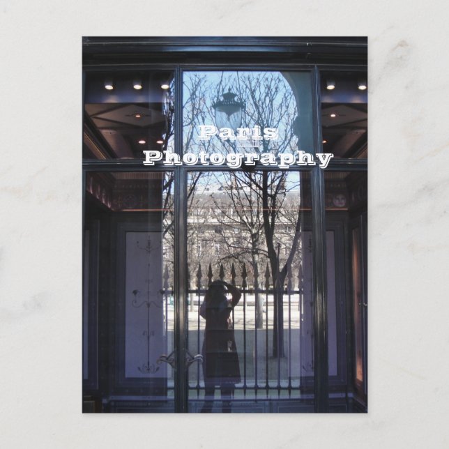 POSTAL FOTOGRAFÍA DE PARÍS (Anverso)