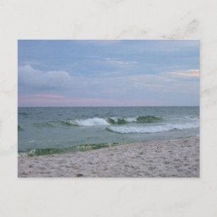 Postal Fotografía de Playa en Gulf Shores Alabama