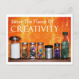 Postal Fotografía De "Salvar El Sabor De La Creatividad"