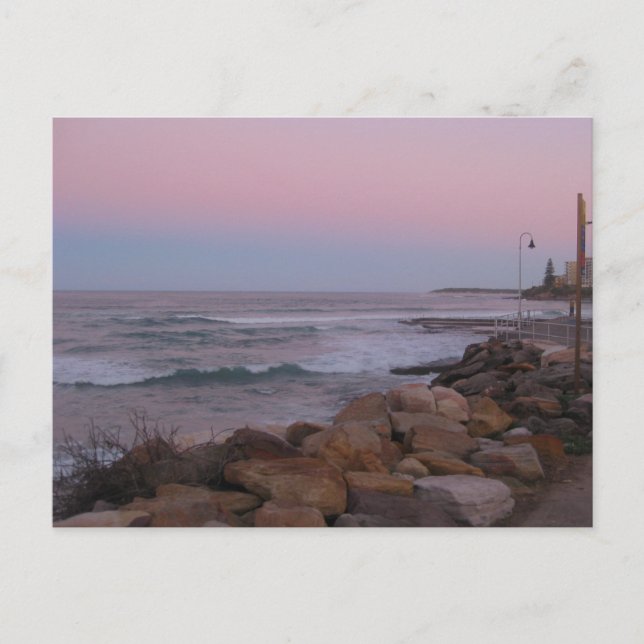 Postal Fotografía de viaje original de Cronulla Australia (Anverso)