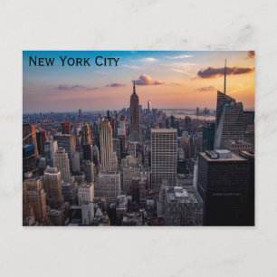 Postal Fotografía de viaje por el Skyline de la ciudad de