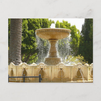 Postal Fotografía de viajes de la Fuente de Sausalito Cal
