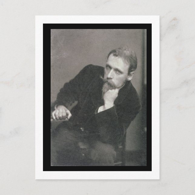 Postal Fotografía de Walter Crane (1845-1915) por (Anverso)