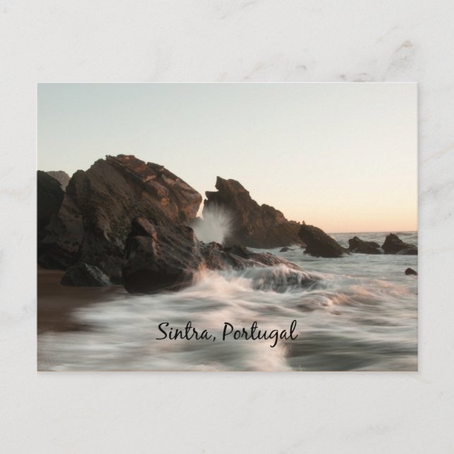 Postal Fotografía escénica de Sintra, Portugal (Anverso)