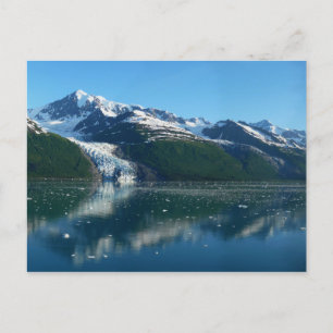 Postal Fotografía Hermosa de Alaska en el Fiordo Universi