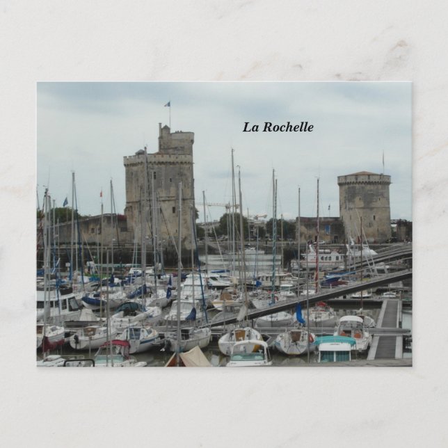 Postal Fotografía La Rochelle, Francia - (Anverso)