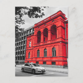 Postal Fotografía Minimalista del Edificio de la Ciudad R
