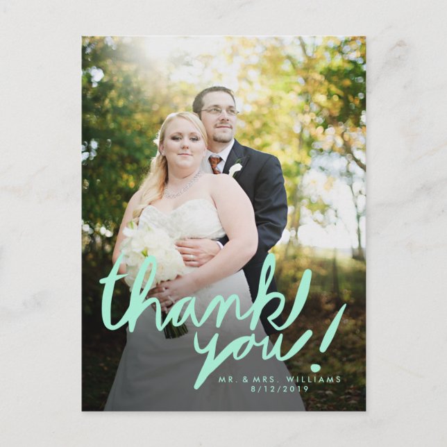 Postal Fotografía moderna de escritura a mano en Casa de  (Anverso)