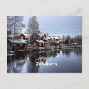 Postal Fotografía paisajística de Suecia