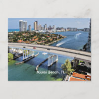 Fotografía panorámica de Miami Beach, Florida