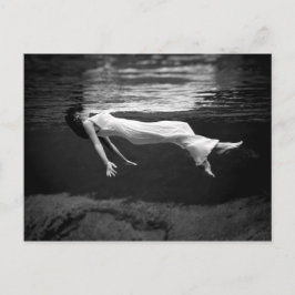 Postal Fotografía subacuática de la moda