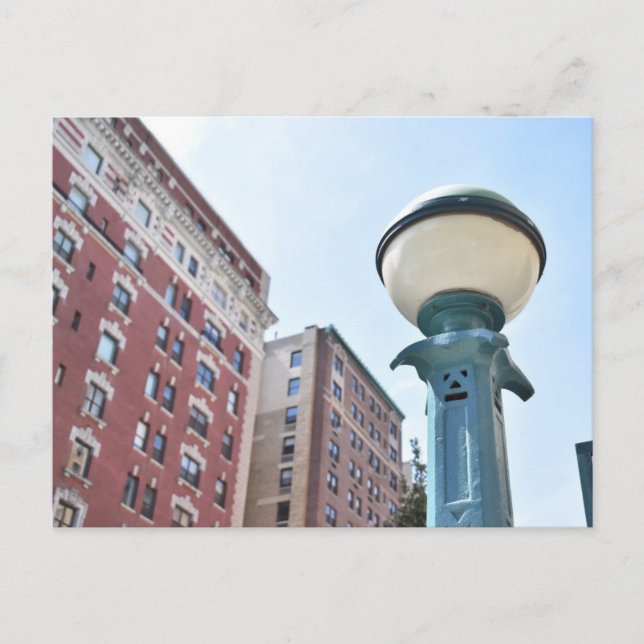 Postal Fotografía urbana en metro de la ciudad de Nueva Y (Anverso)