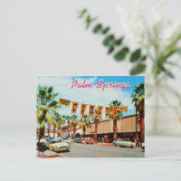 Fotografía vintage de Palm Springs, California de 