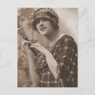 Postal Fotografía Vintage Flapper (167)