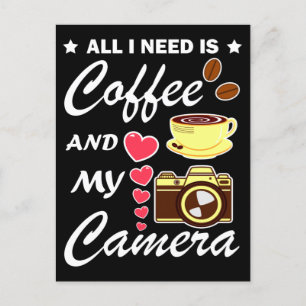Postal Fotografía Y Coffee Graciosa Cita 