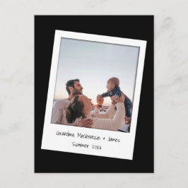 Postal Fotografía y marco personalizados