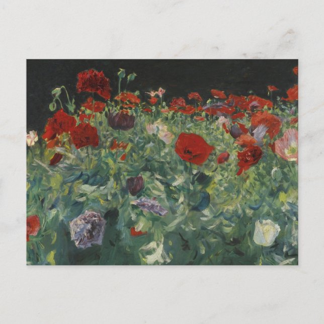 Postal Fotografías de John Singer Sargent (Anverso)