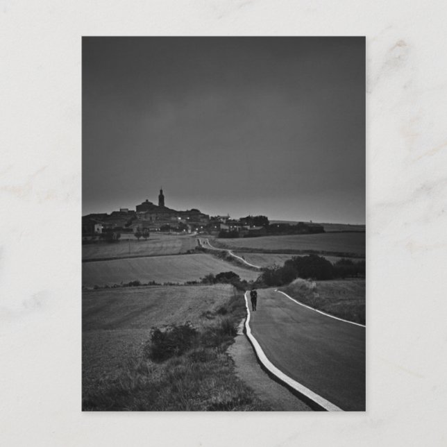 Postal fotografias del Camino de Santiago (Anverso)