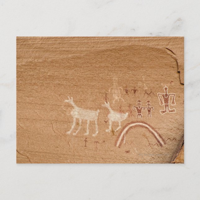 Postal Fotografías sobre las paredes de los cañones de ar (Anverso)