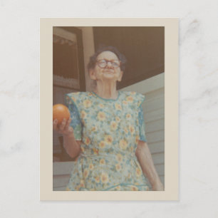 Postal fotografías vintage (abuela josefina)
