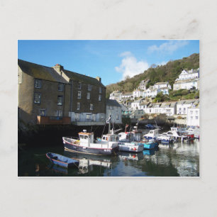 Postal fotográfica de Cornwall Polperro