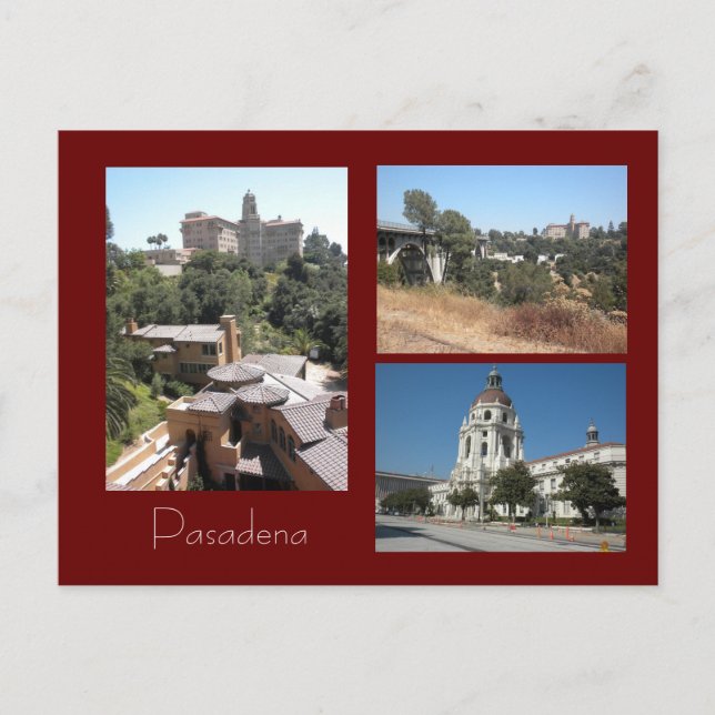 Postal fotográfica de Hotel, Ayuntamiento y Bridge (Anverso)