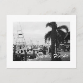 Postal fotográfica de Júpiter, Florida Boat Dock