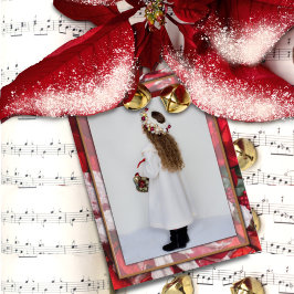 Postal fotográfica de la familia Poinsettia de Nav