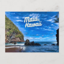 Postal fotográfica de Maui Hawaii
