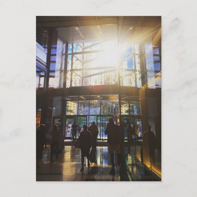 Postal fotográfica de New York City Shopping NYC (Anverso)