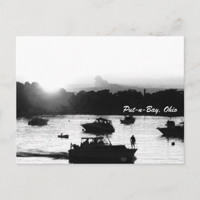 Postal fotográfica de Put-n-Bay Boat (Anverso)