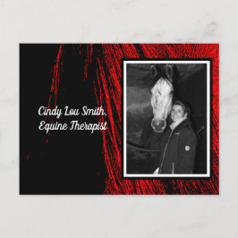 Postal fotográfica de Red Horse Mane