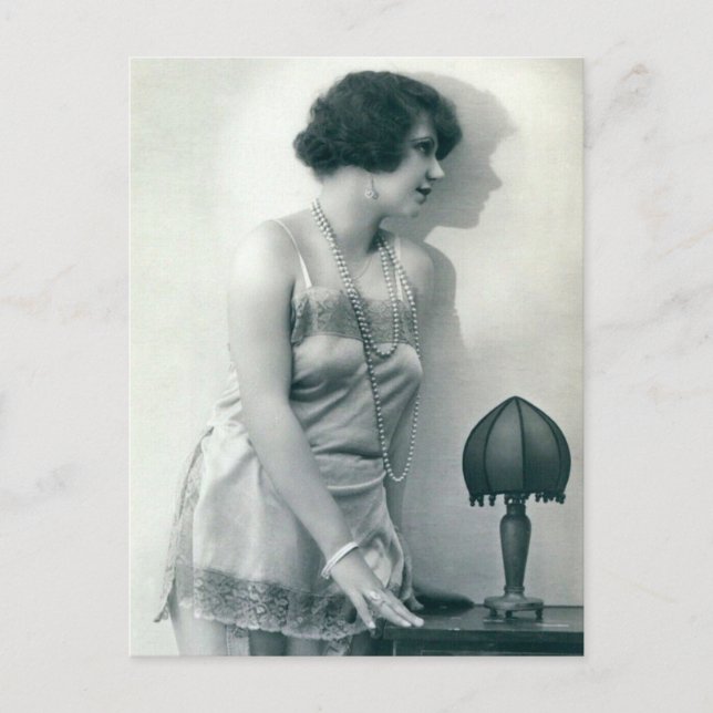 Postal fotográfica de Risque en Francia (Anverso)