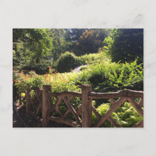 Postal fotográfica de Shakespeare Garden NYC Centr