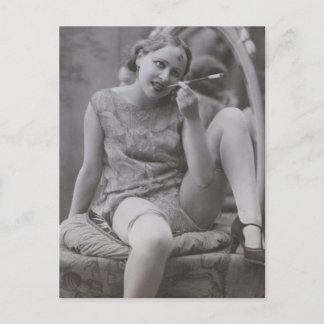Postal fotográfica francesa Risque Decon