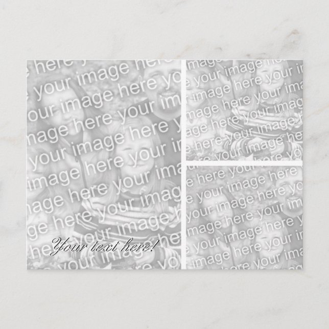 Postal fotográfica | Plantilla de recopilación par (Anverso)