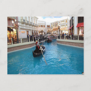 Postal fotográfica veneciana Las Vegas