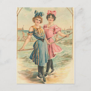 Postal fotográfica vintage