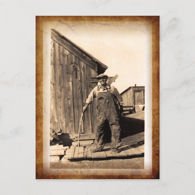 Postal fotográfica vintage (Anverso)