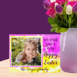 Postal fotográfico de Dahlia Fotograma de Pascua d