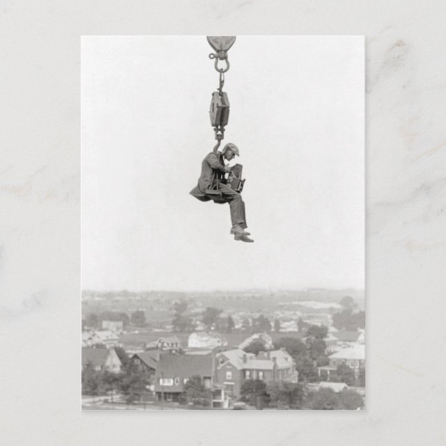 Postal Fotógrafo aéreo, 1925 (Anverso)