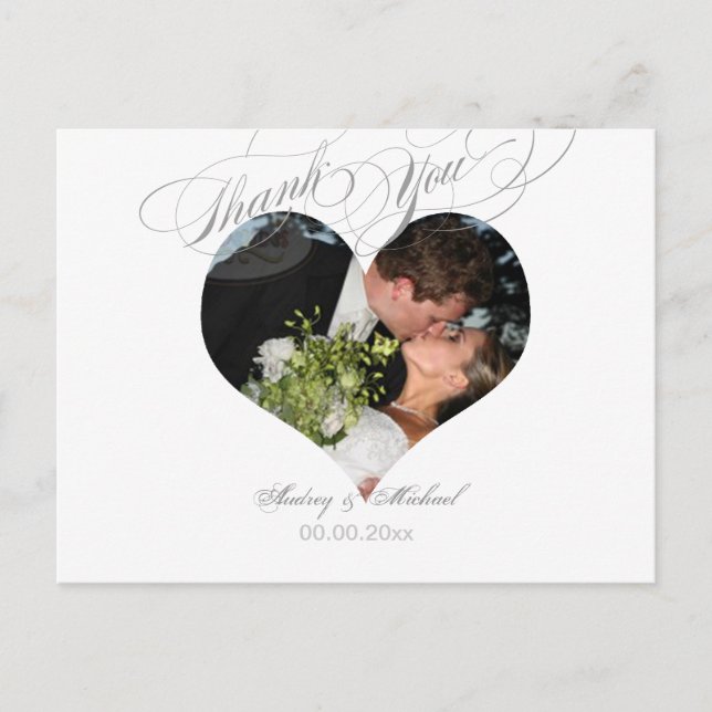 Postal Fotograma fotográfico/Boda de PixDezines (Anverso)