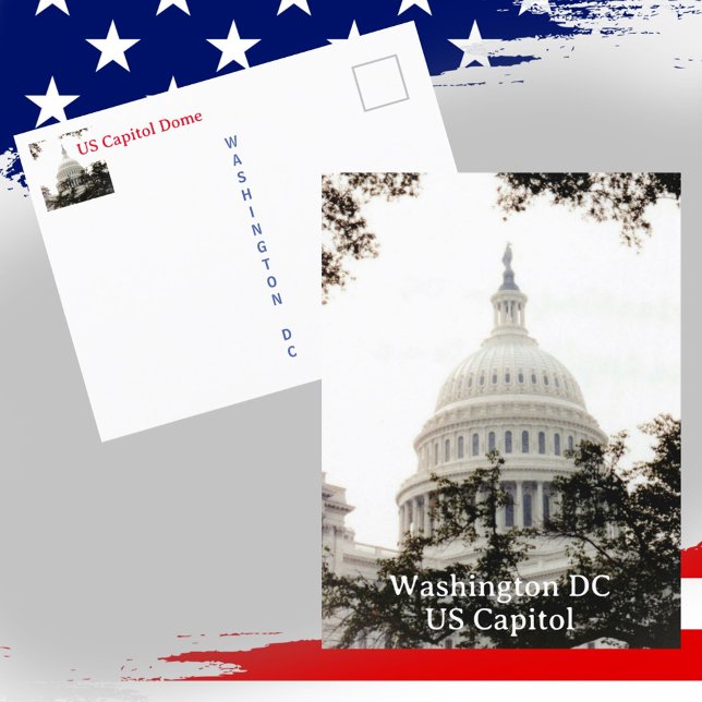 Postal Fotométrica del domo del Capitolio de Washington D (Subido por el creador)