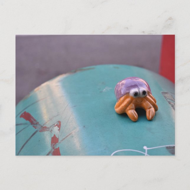 Postal Fotos callejeras urbanas de Feelin'Crabby Crab NYC (Anverso)