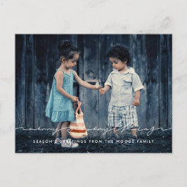 Postal Fotos de feriado para escritura manuscrita